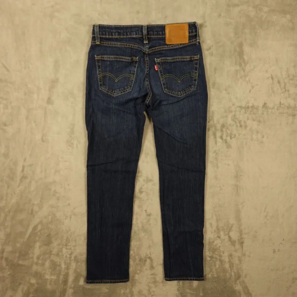 Levi's‎ Jeans 511 Slim Fit Men's 29x32 Dark Wash Blue Denim Premium Red Tab
